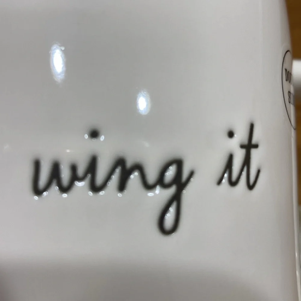 NWT.  Rae Dunn, 24oz., hummingbird, ceramic mug. - Picture 12 of 12